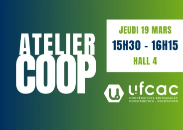 Atelier : Comment développer son activité grâce à la coopérative de construction ?